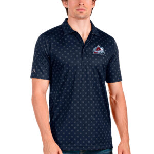 Men's Antigua Navy Colorado Avalanche Spark Polo