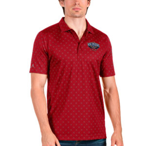 Men's Antigua Red New Orleans Pelicans Spark Polo