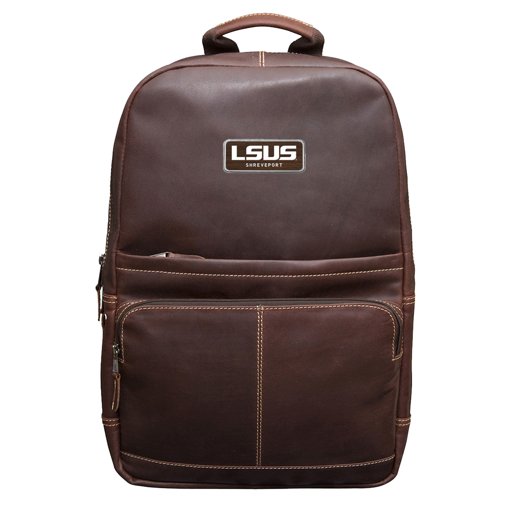 Brown LSU Shreveport Pilots Logo Plate Kannah Canyon Backpack