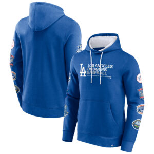 Men's Fanatics Royal Los Angeles Dodgers Extra Innings Pullover Hoodie