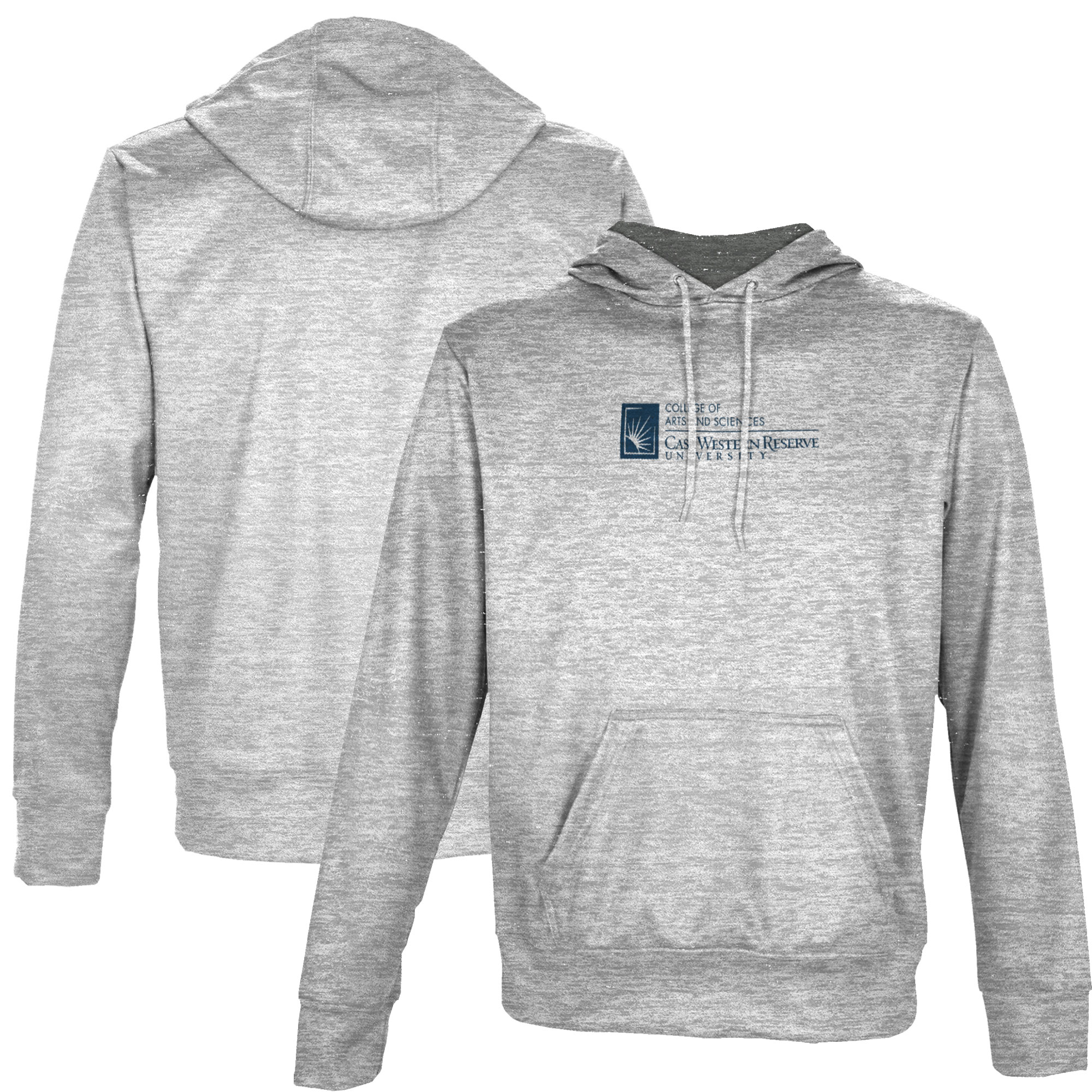 Youth ProSphere Gray Case Western Reserve University Arts & Science Pullover Hoodie - Image 2