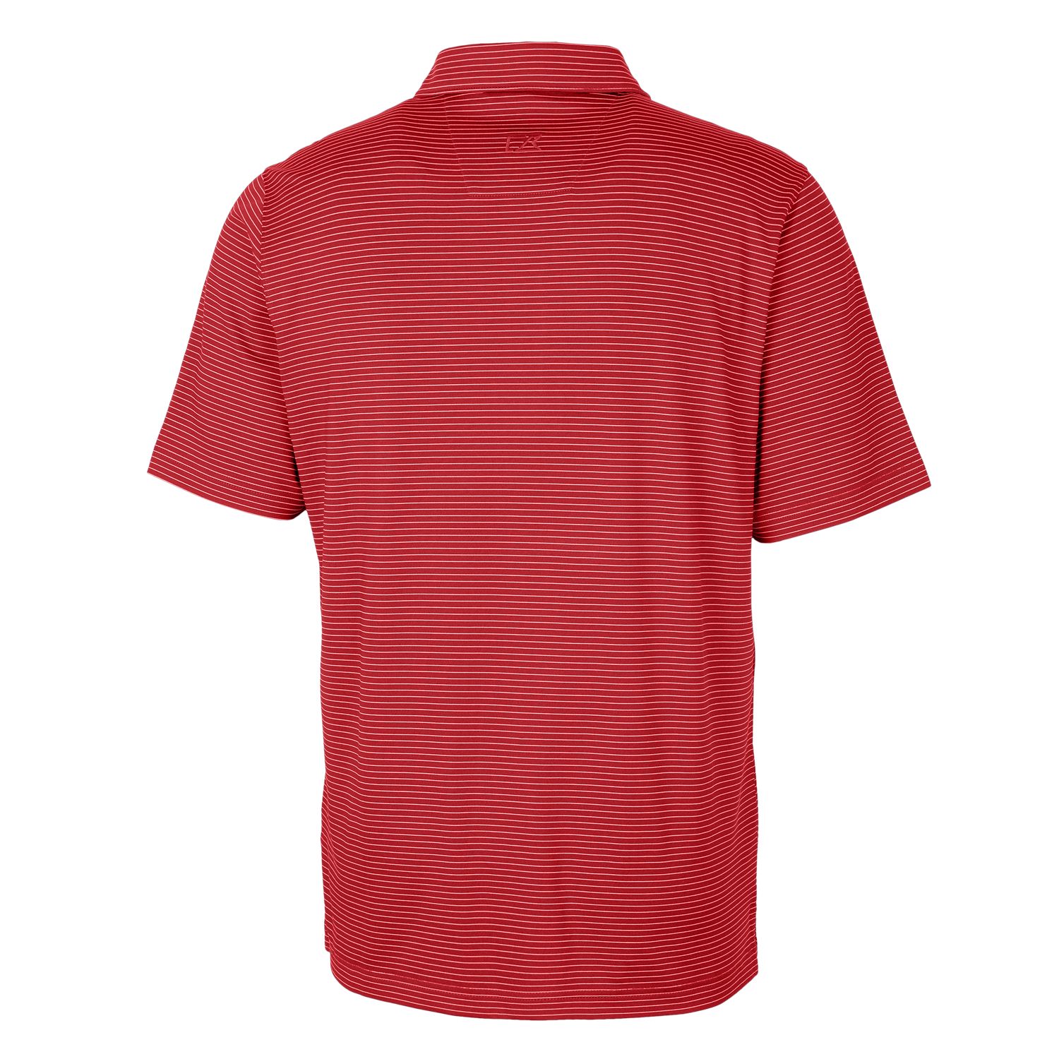 Men's Cutter & Buck Red Houston Texans Forge Pencil Stripe Polo - Image 7