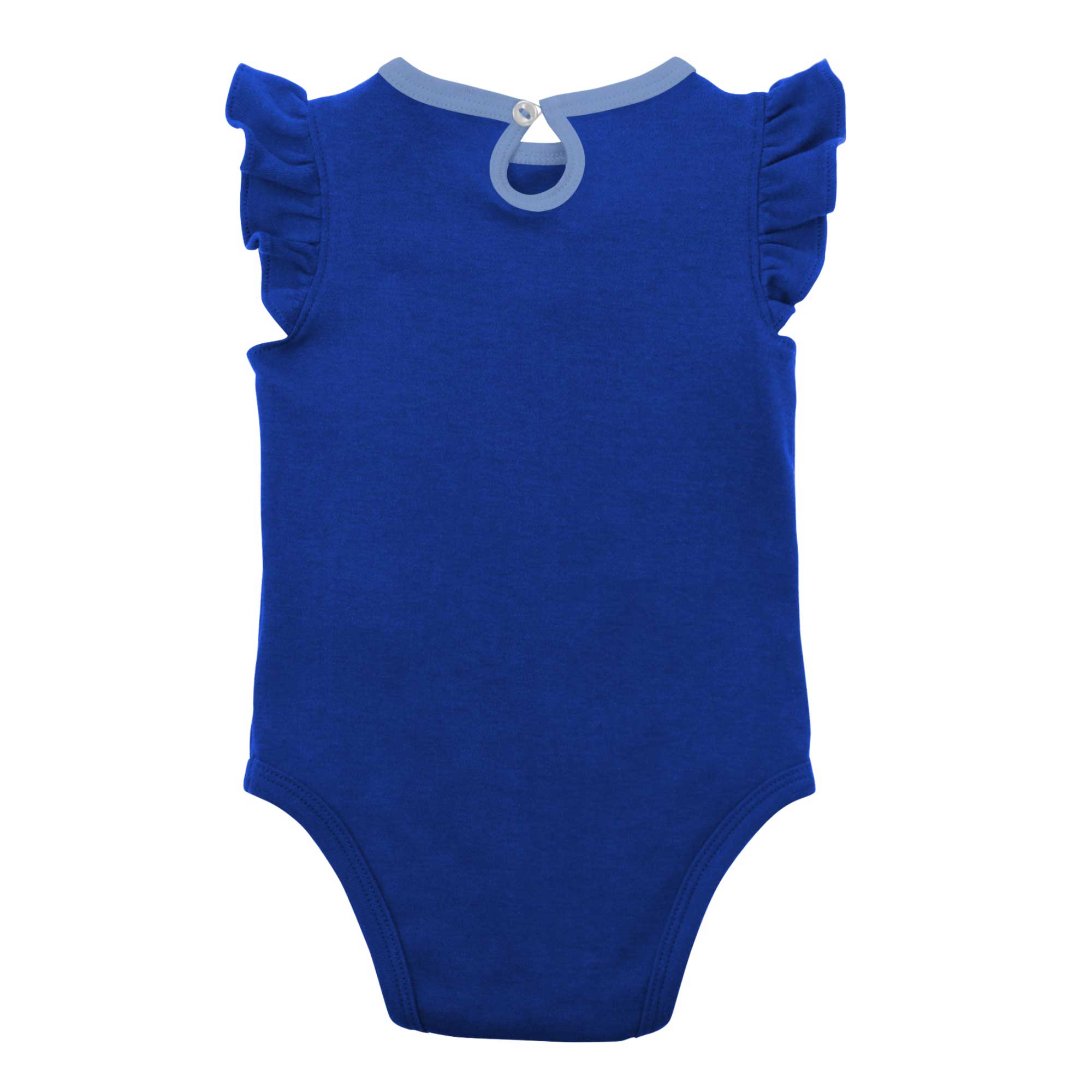 Girls Newborn & Infant Royal/Heather Gray Kansas City Royals Little Fan Two-Pack Bodysuit Set - Image 14