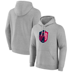 Men's Gray St. Louis City SC Official Logo Pullover Hoodie