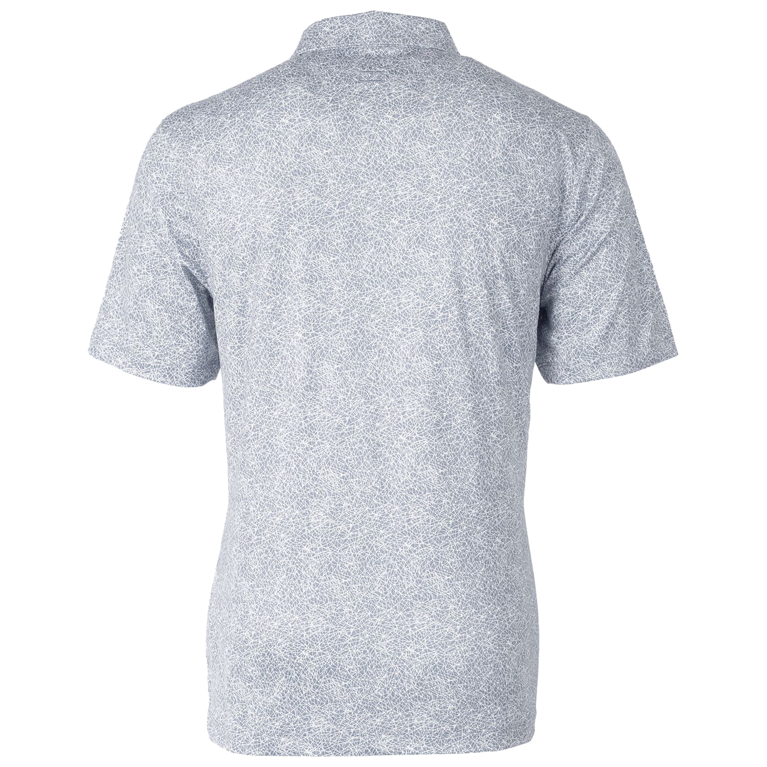 Men's Cutter & Buck Gray TCU Horned Frogs Pike Constellation Stretch Polo - Image 4