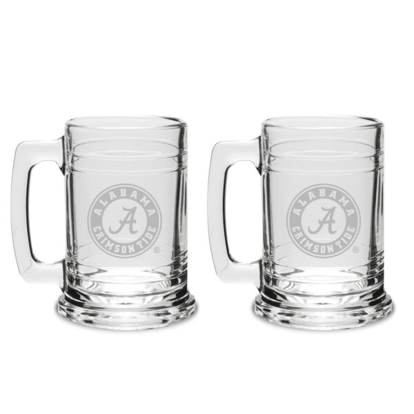 Alabama Crimson Tide 15oz. 2-Piece Colonial Tankard Set