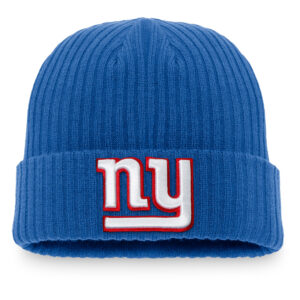 Men's Fanatics Royal New York Giants Core Fundamental Cuffed Knit Hat