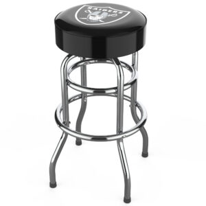 Imperial  Las Vegas Raiders Team Chrome Bar Stool