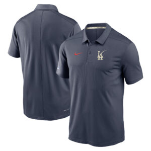 Men's Nike Navy Los Angeles Dodgers 2024 City Connect Authentic Collection Victory Performance Polo