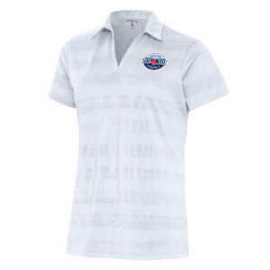 Women's Antigua White Salem Red Sox Compass Polo
