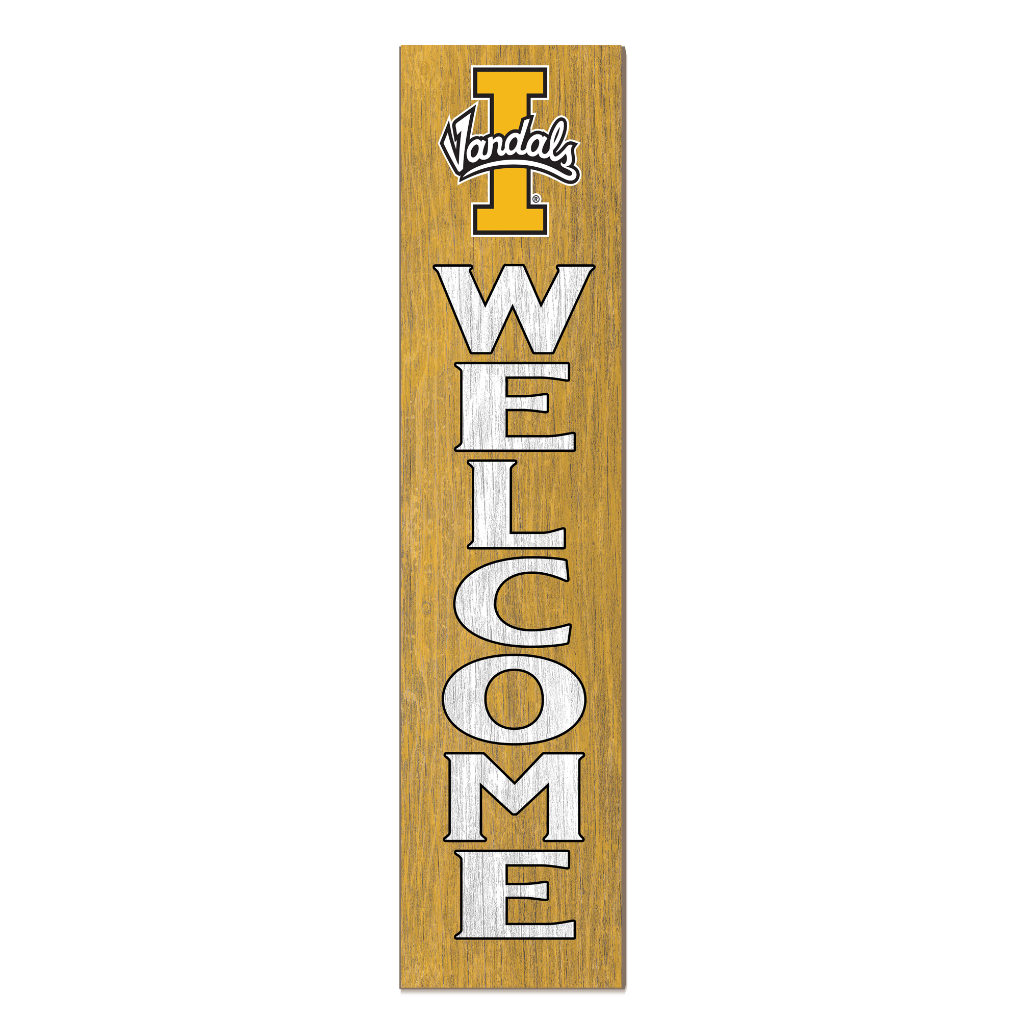 Idaho Vandals 12'' x 48'' Welcome Outdoor Leaner