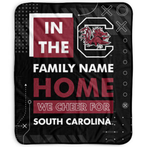 Pegasus South Carolina Gamecocks 50" x 60" "We Cheer" Personalized Fleece Blanket