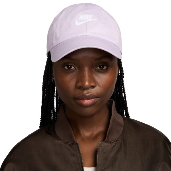 Unisex Nike Lavender Futura Wash Club Adjustable Hat - Image 4