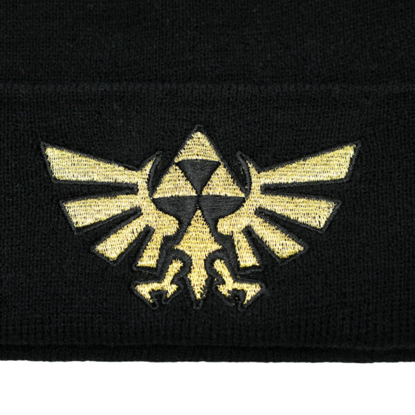Men's  Black The Legend Of Zelda Knit Hat - Image 6