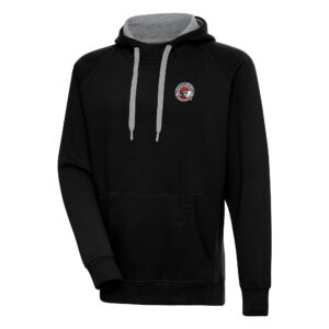 Men's Antigua  Black Tampa Spartans Victory Pullover Hoodie