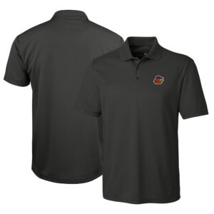 Men's Cutter & Buck  Gray Rochester Red Wings  Clique Ice Pique Tech Polo