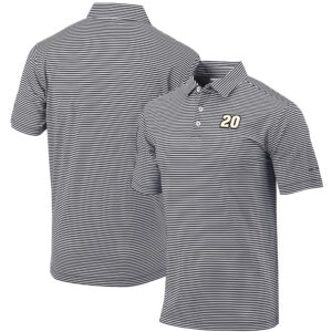 Men's Columbia  Black Christopher Bell  Omni-Wick Club Invite Polo