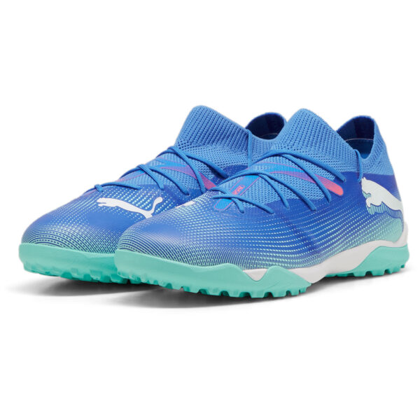 Men's Puma Blue Future 7 Match Turf Firm Ground Cleats