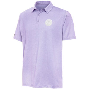 Men's Antigua  Lavender Boston Bruins White Logo Par 3 Polo