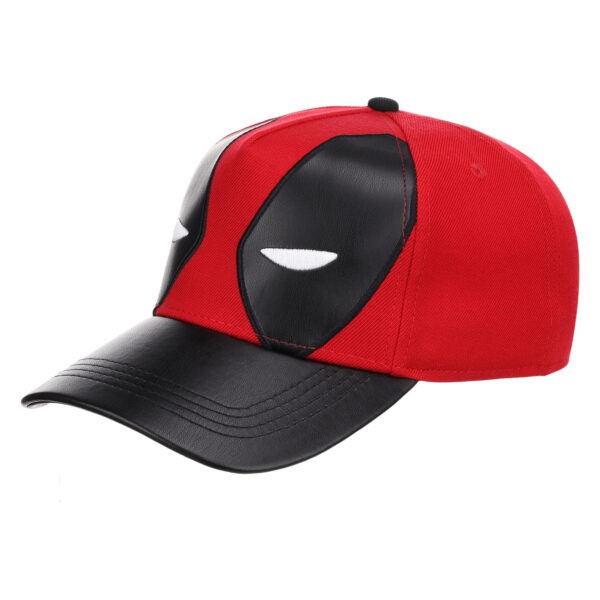 Men's Red Deadpool A-Frame Snapback Hat