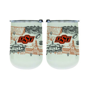 Oklahoma State Cowboys 18oz. Campus Line Art Tumbler