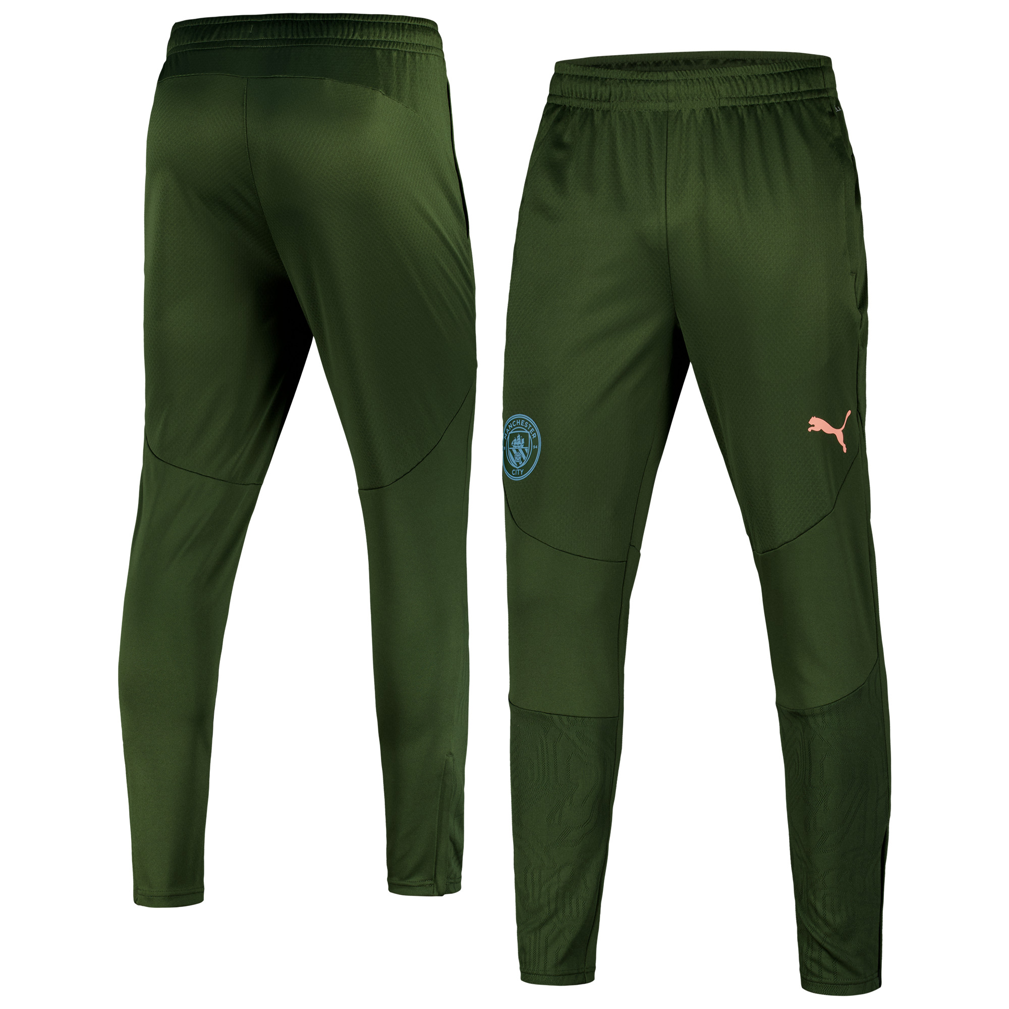 Men's Puma Forest Green Manchester City 2024/25 Training Pants