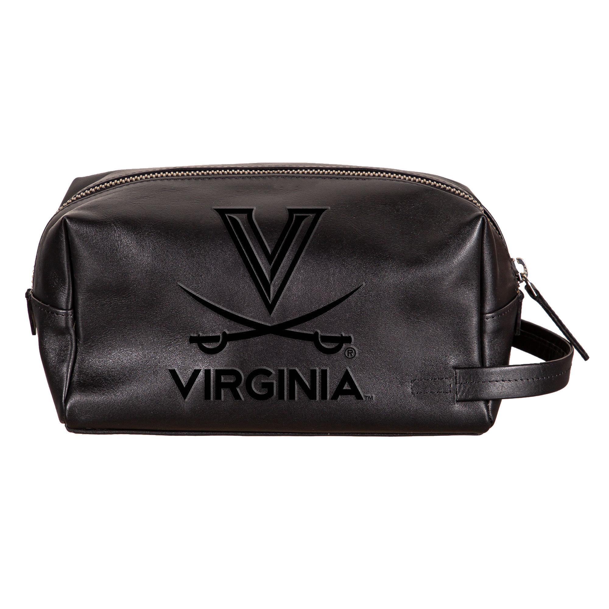 Virginia Cavaliers Hybrid Leather Lined Dopp Toiletry Bag