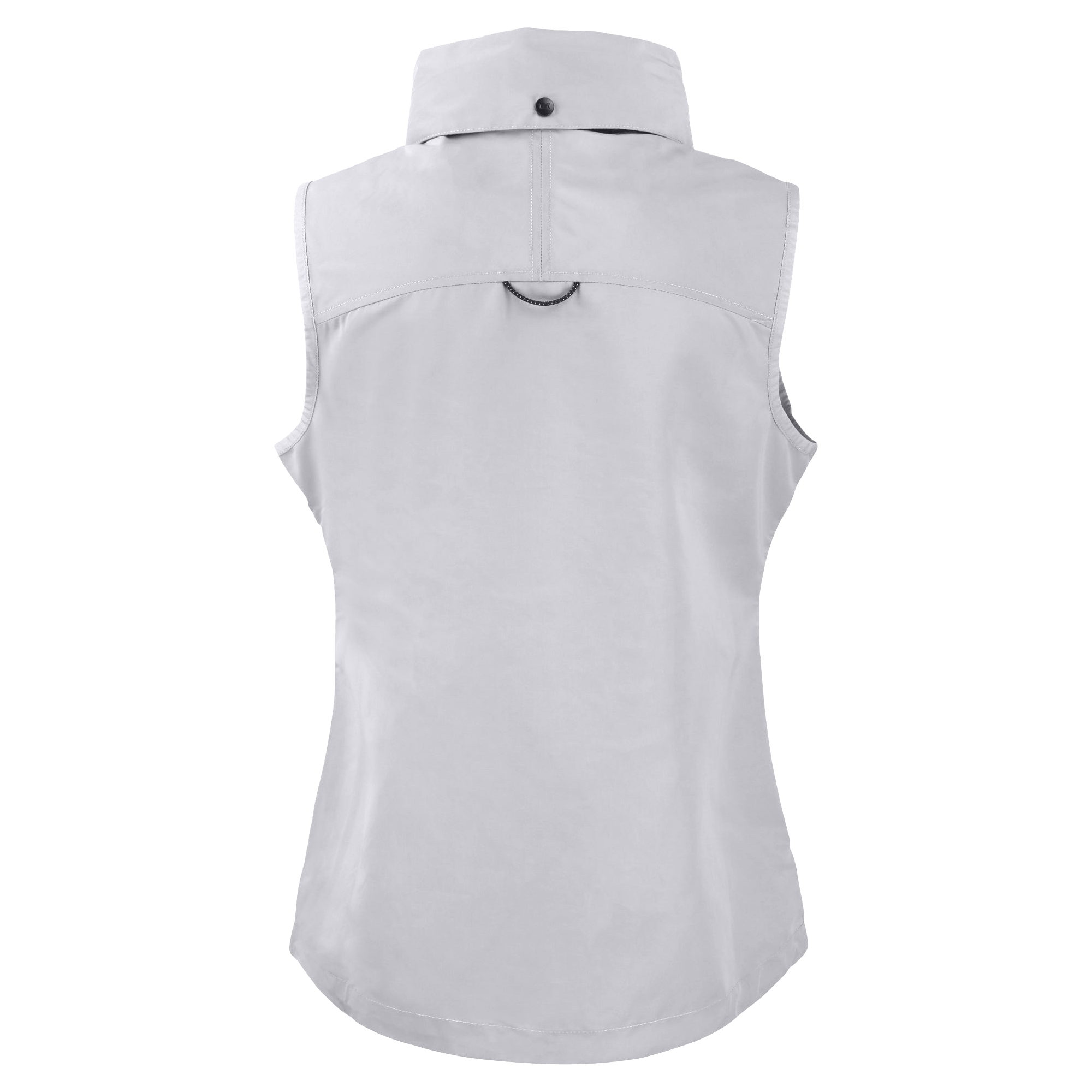 Women's Cutter & Buck Gray Milwaukee Brewers Charter Eco Recycled Full-Zip Vest - Image 4