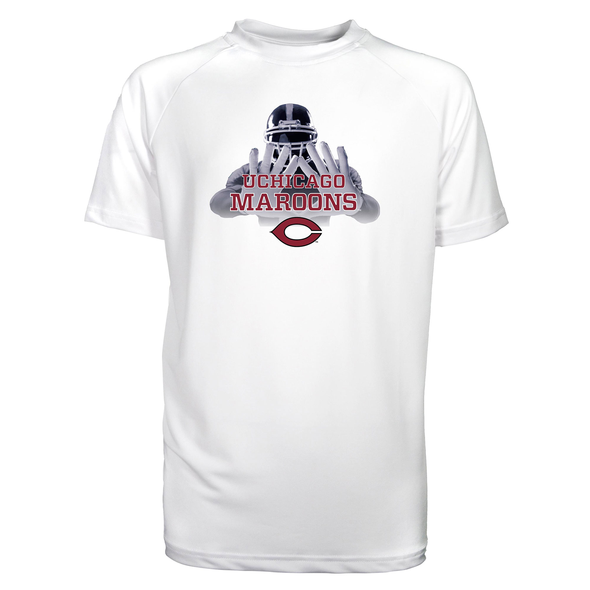 Youth Garb White UChicago Maroons Kevin Sun Shirt