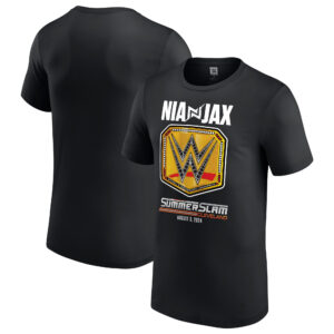 Men's Black Nia Jax SummerSlam 2024 Winner T-Shirt