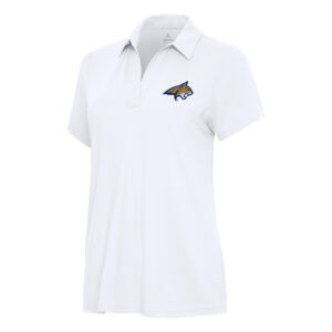 Women's Antigua White Montana State Bobcats Era Polo