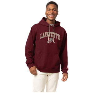 Men's League Collegiate Wear  Maroon Lafayette College Leopards Essentials 2.0 Fleece Pullover Hoodie