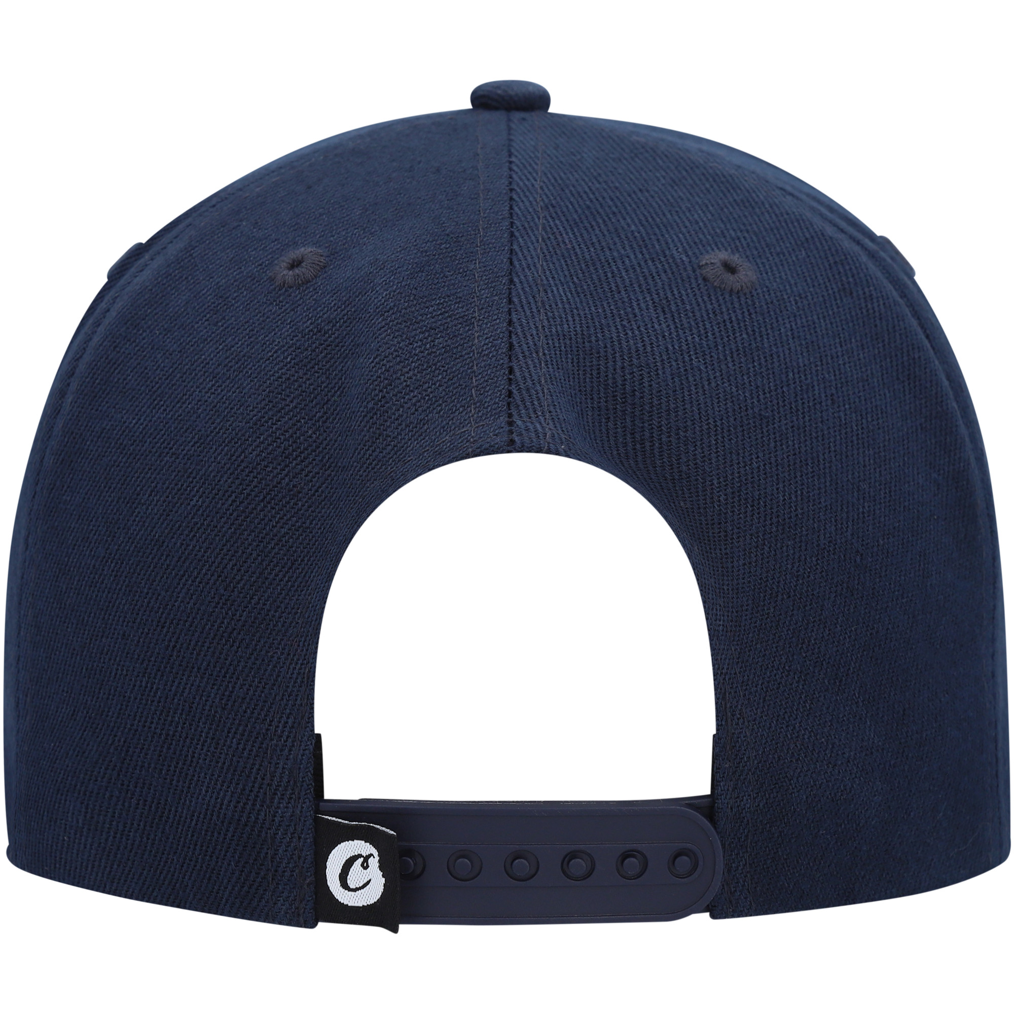 Men's Cookies Navy C-Bite Snapback Hat - Image 5