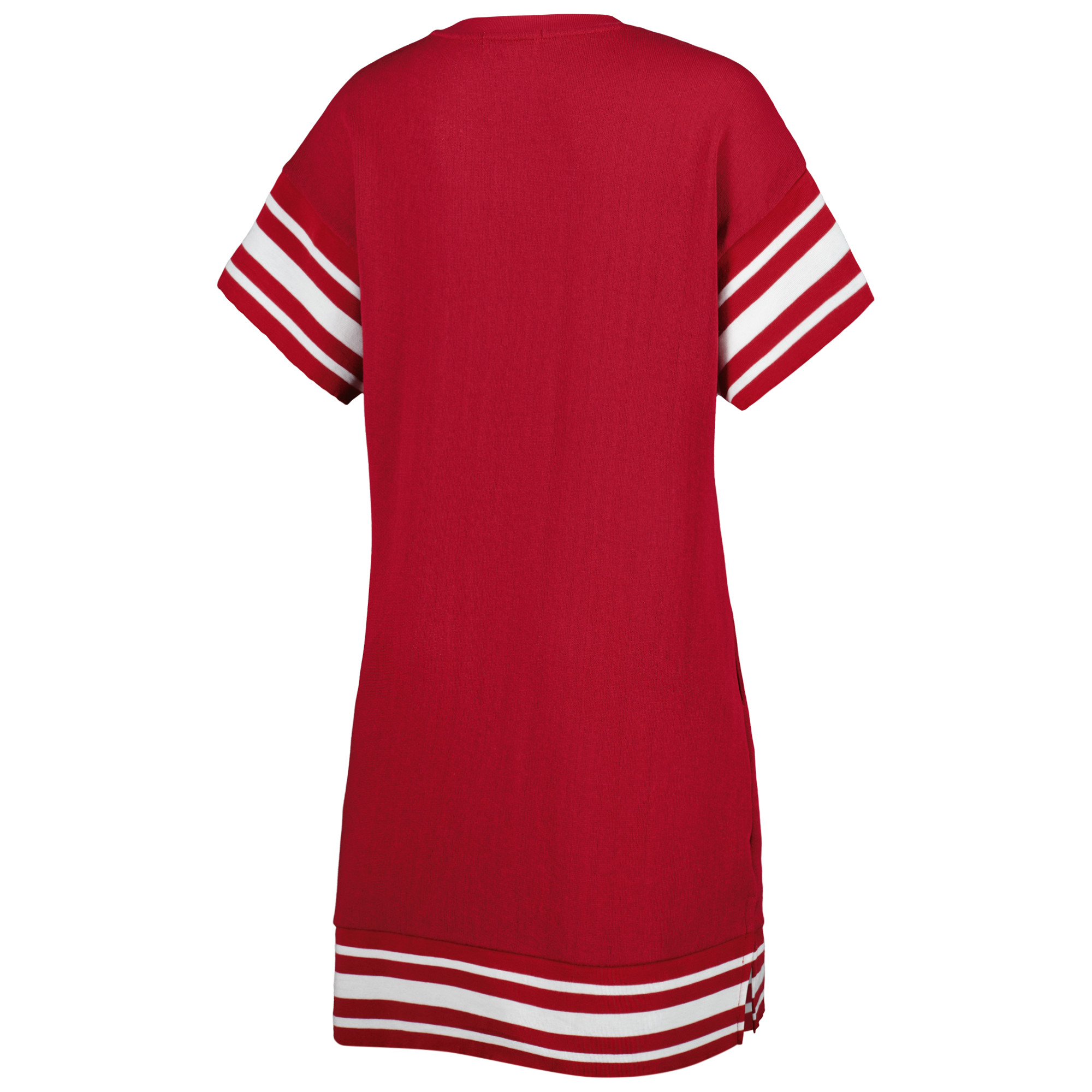 Women's Touch Cardinal Arkansas Razorbacks Cascade T-Shirt Dress - Image 7