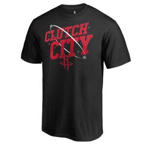 Men's Black Houston Rockets Hometown Collection Clutch City T-Shirt