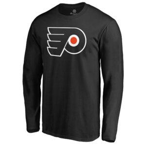 Men's Black Philadelphia Flyers Team Alternate Long Sleeve T-Shirt