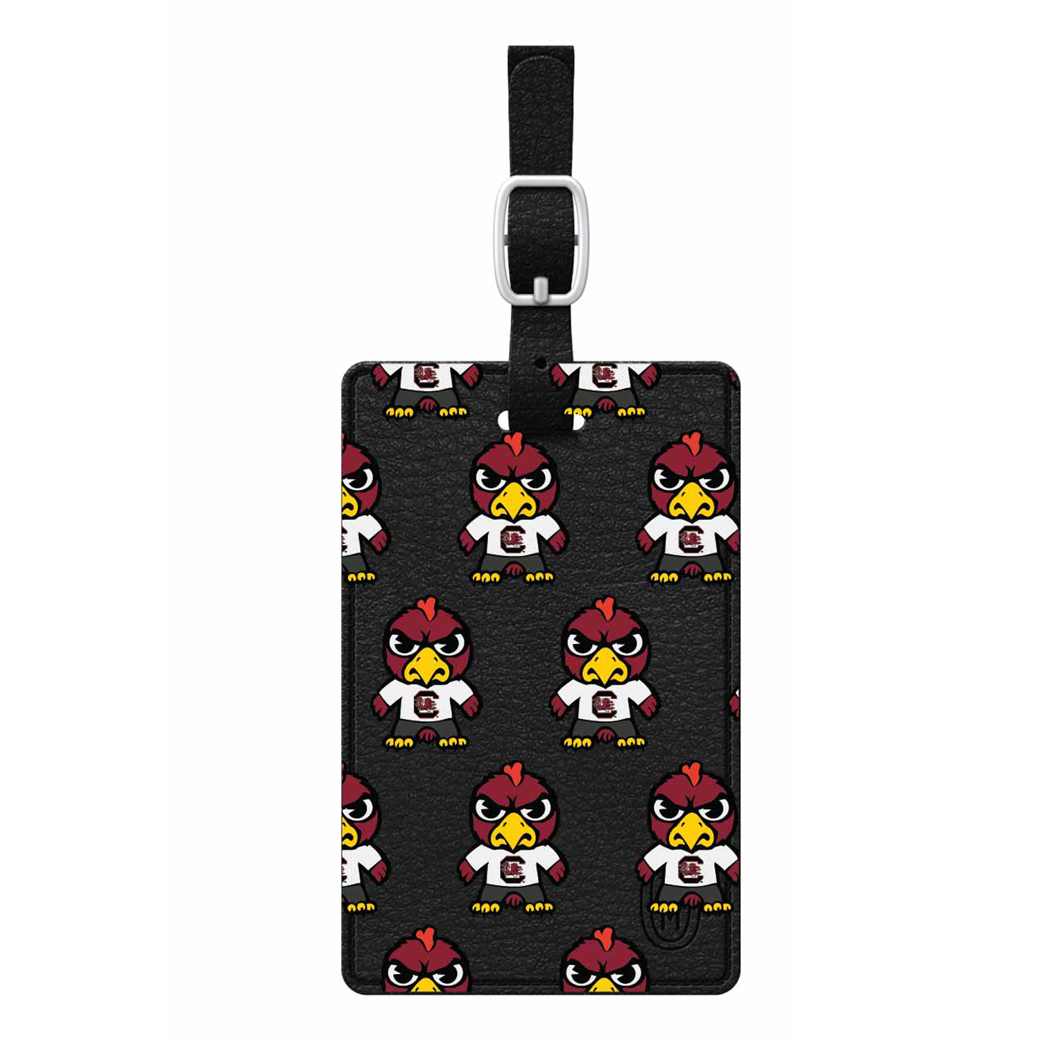 Black South Carolina Gamecocks Mascot Tokyodachi Luggage Tag - Image 5
