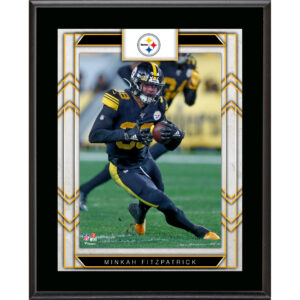Minkah Fitzpatrick Pittsburgh Steelers 10.5" x 13" Player Sublimated Plaque