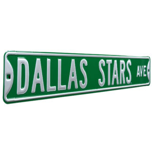 Dallas Stars 6'' x 36'' Steel Street Sign