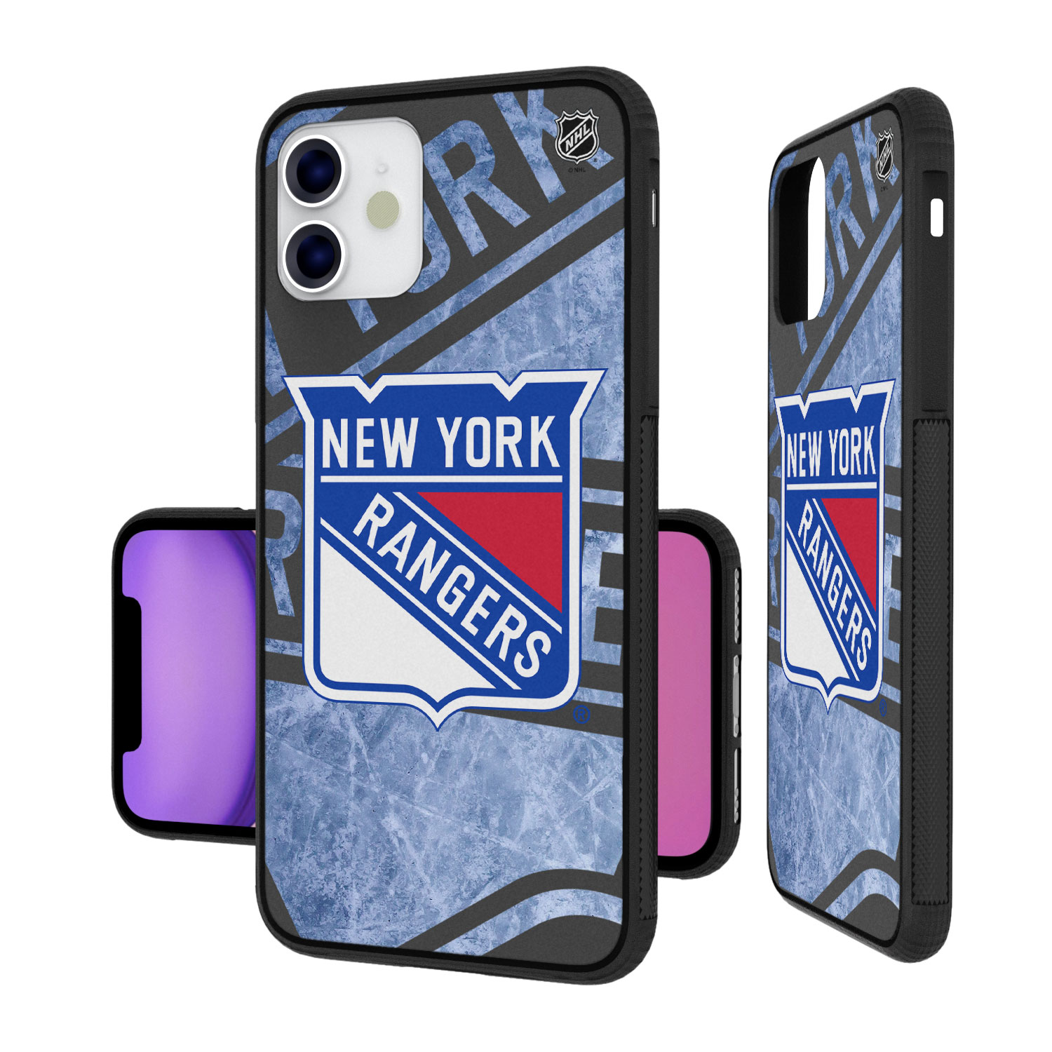 New York Rangers iPhone Tilt Bump Ice Case - Image 3