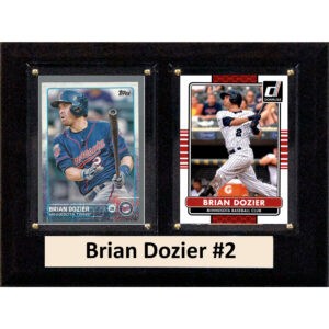 Brian Dozier Minnesota Twins 6'' x 8'' Plaque