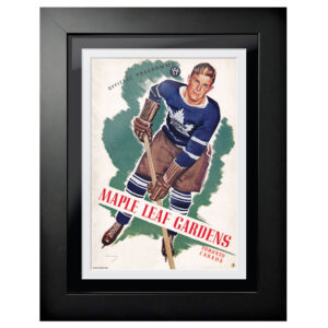 Toronto Maple Leafs Framed 18'' x 14'' Official Program Cover Art Print