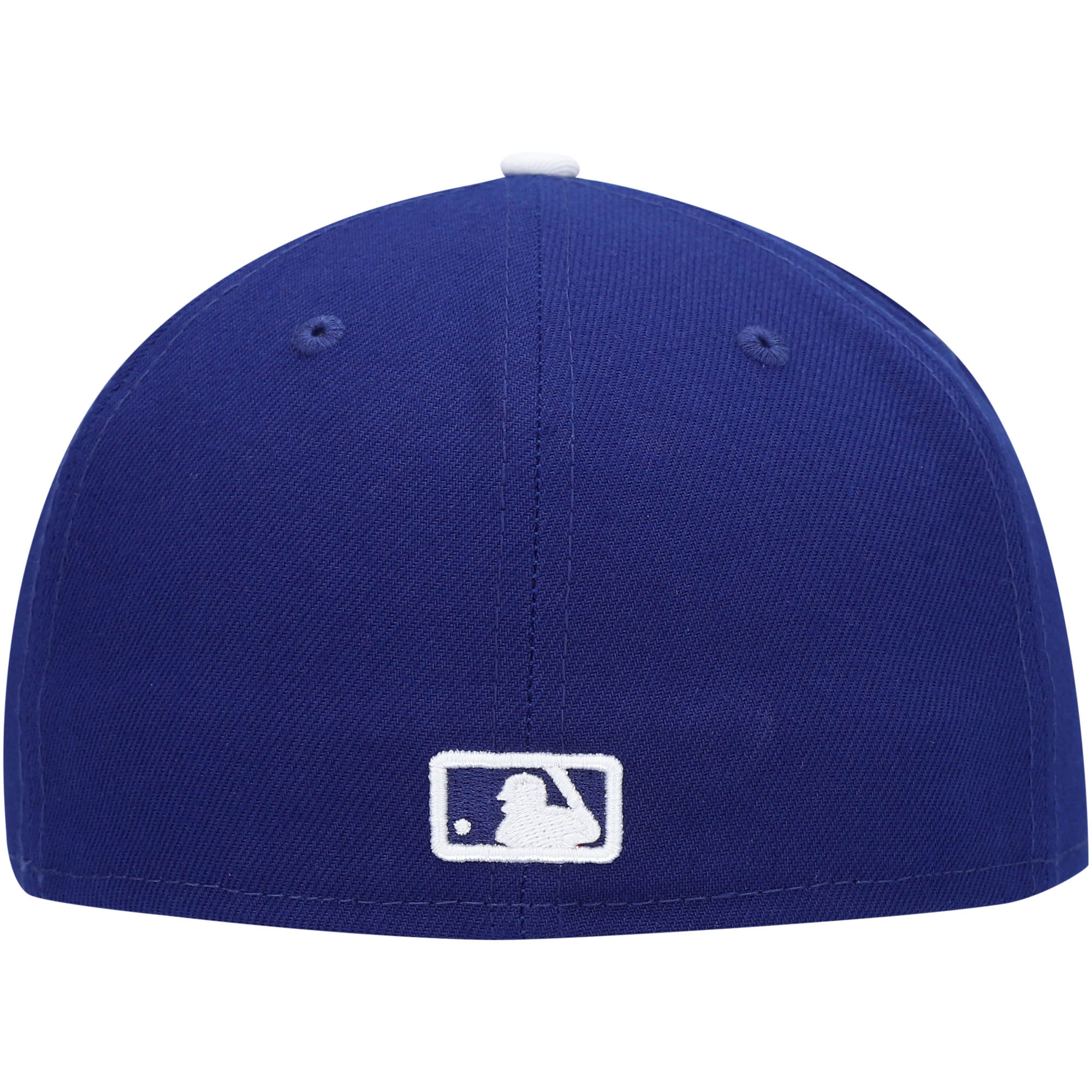 Men's New Era Royal Los Angeles Dodgers White Logo 59FIFTY Fitted Hat - Image 10
