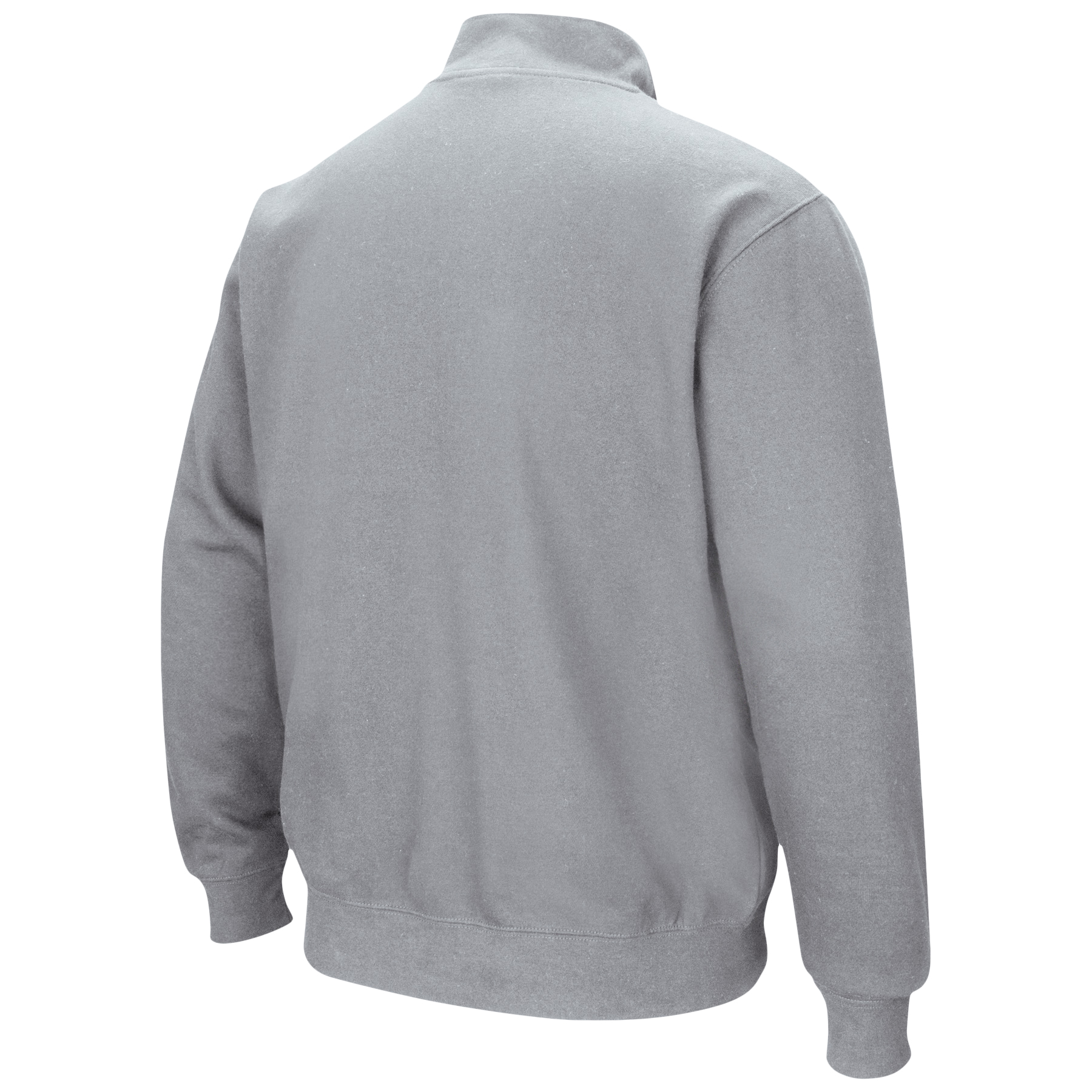 Men's Colosseum Heathered Gray TCU Horned Frogs Tortugas Team Logo Quarter-Zip Jacket - Image 4