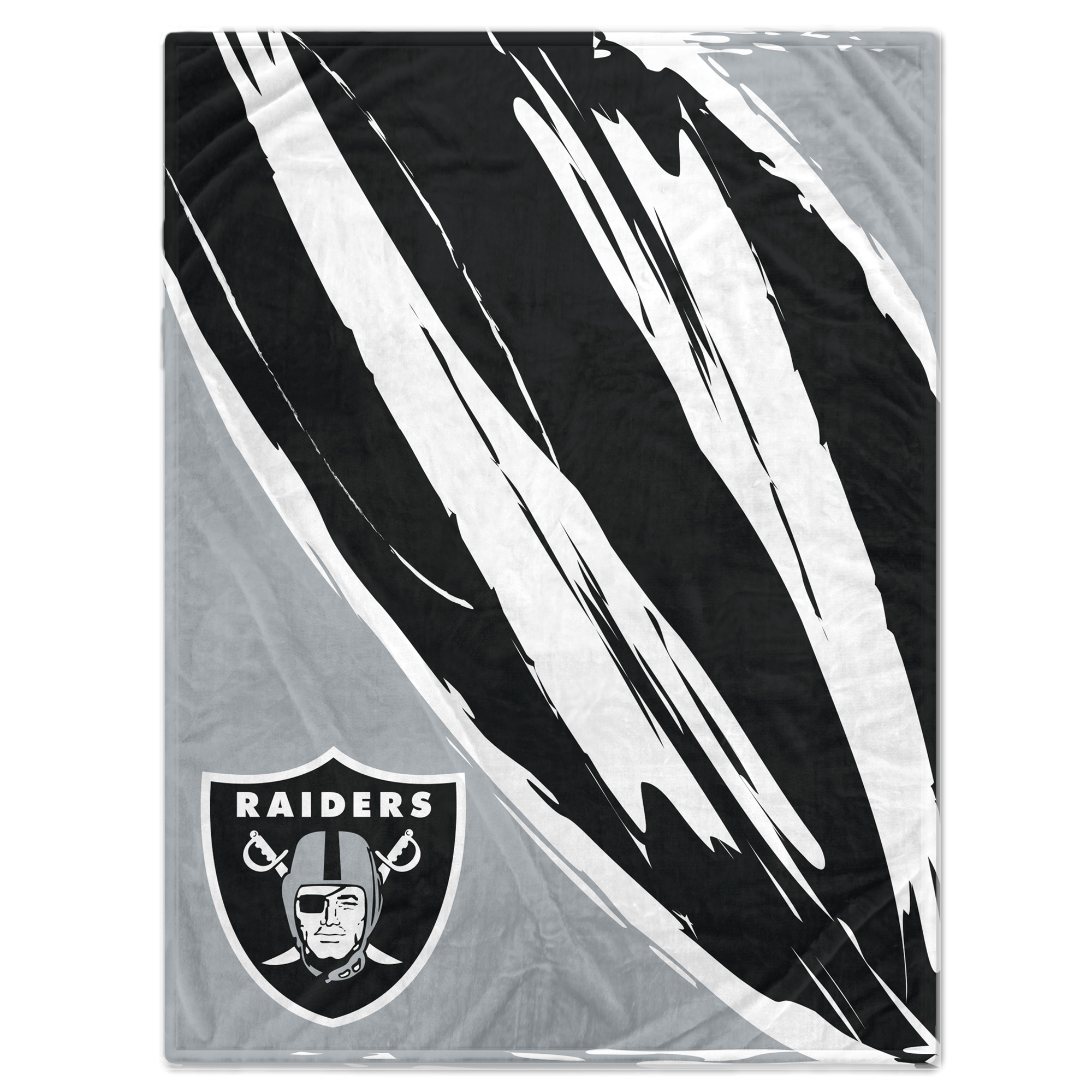 Las Vegas Raiders 60'' x 80'' Retro Jazz Coral Fleece Blanket - Image 4