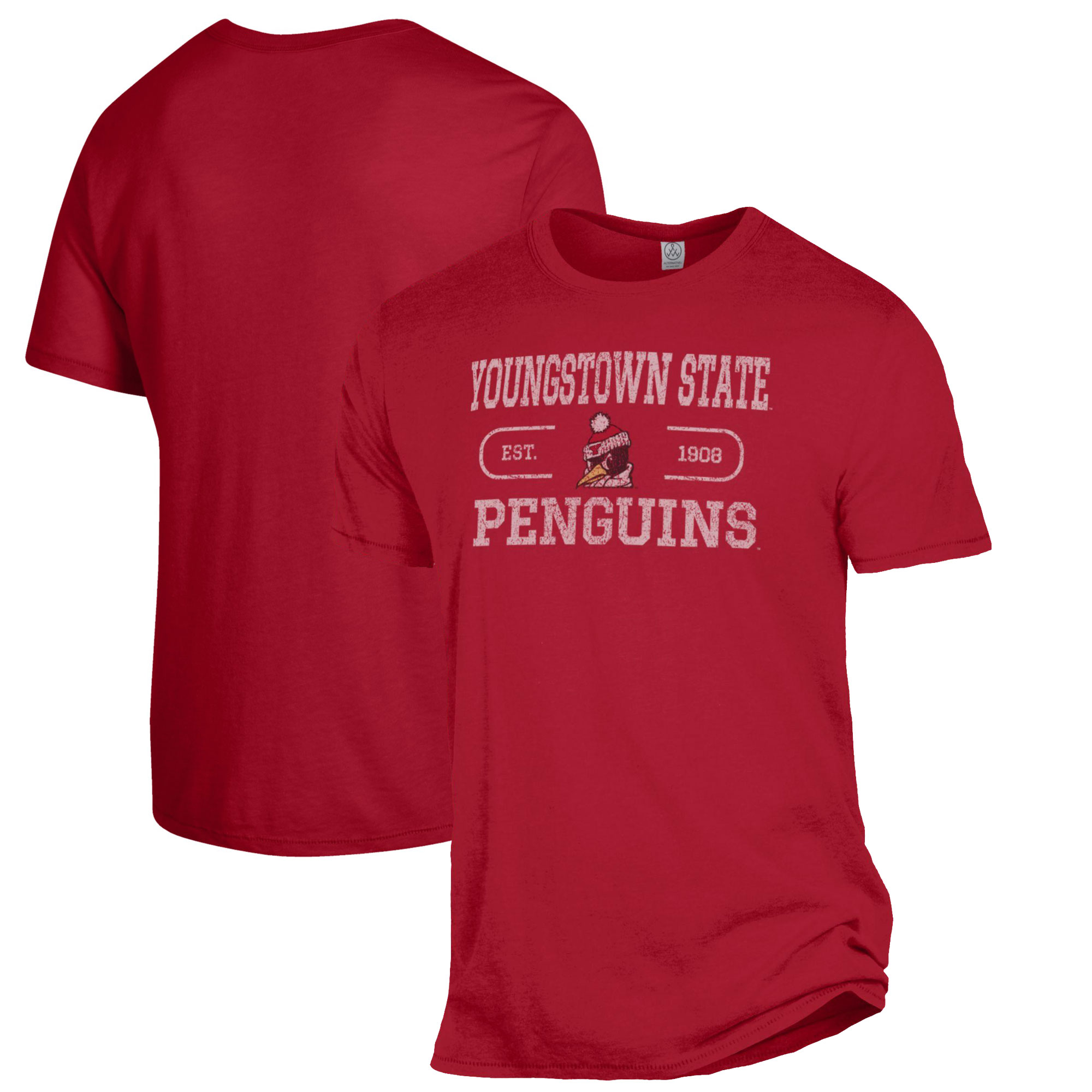 Men's Red Youngstown State Penguins The Keeper T-Shirt - Image 2