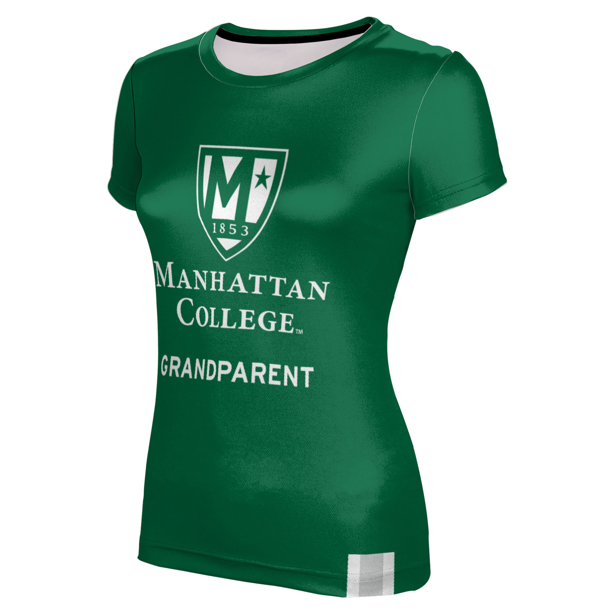 Women's Green Manhattan Jaspers Grandparent T-Shirt - Image 3