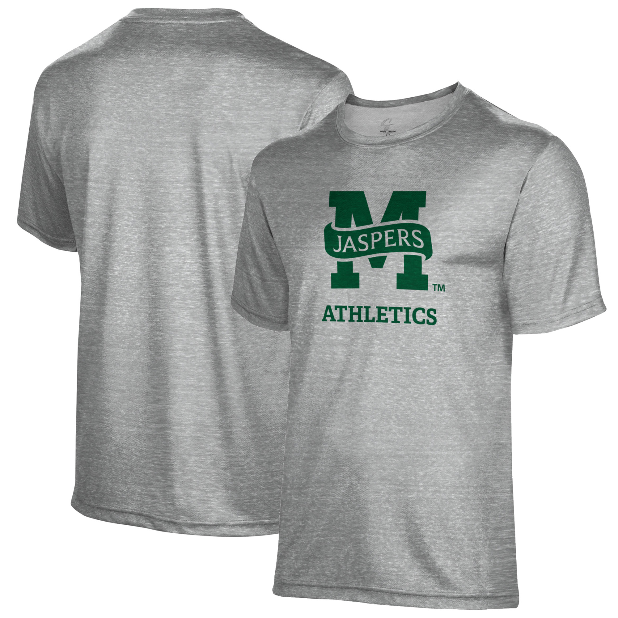 Men's Gray Manhattan Jaspers Athletics Name Drop T-Shirt - Image 5