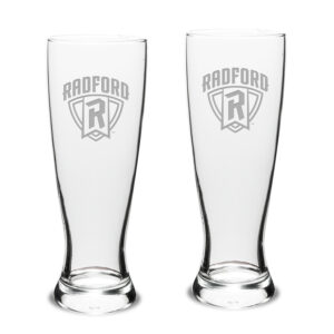 Radford Highlanders 23oz. Stylish University Pilsner Glass Set