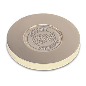 Gold High Point Panthers Paperweight